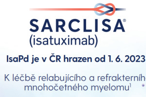 SARCLISA (isatuximab) - IsaPd je v ČR hrazen od 1. 6. 2023