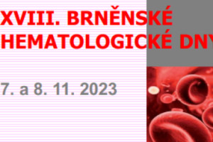 XVIII. Brněnské hematologické dny