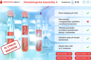 IV. cyklus edukačních kazuistik zaměřený na problematiku hemostázy a trombóz řešil zajímavé případy