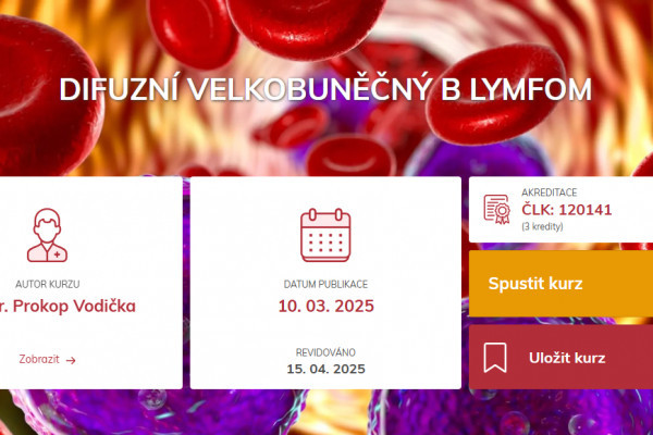 Difuzní velkobuněčný B lymfom (DLBCL): Jaké jsou aktuální trendy v diagnostice a léčbě? Studujte akreditovaný kurz na EUNI.cz